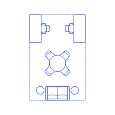 Layouts Private Offices Shared Split Wall Suite Laser Cut Svg File, Free Vectors File